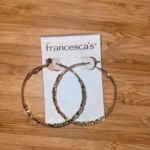 Francesca’s hoop earrings